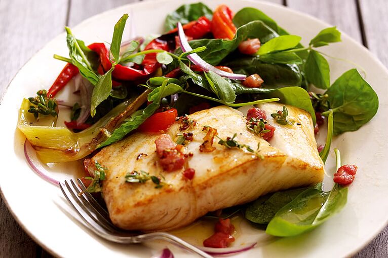 fish with vegetables and spices for weight loss