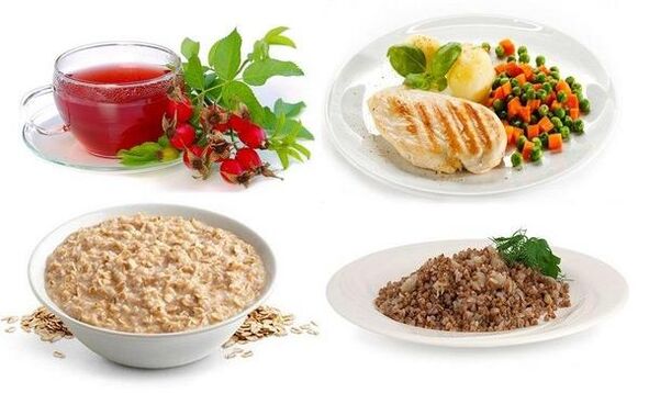 Food for ulcers should be prepared using gentle heat treatment